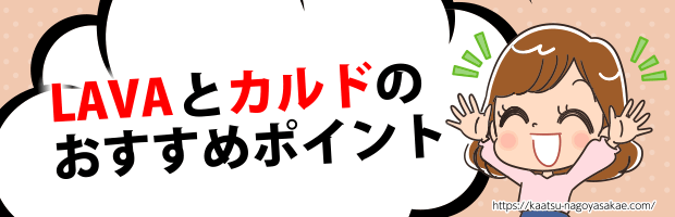 LAVAカルドおすすめポイント
