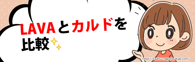LAVAカルド比較